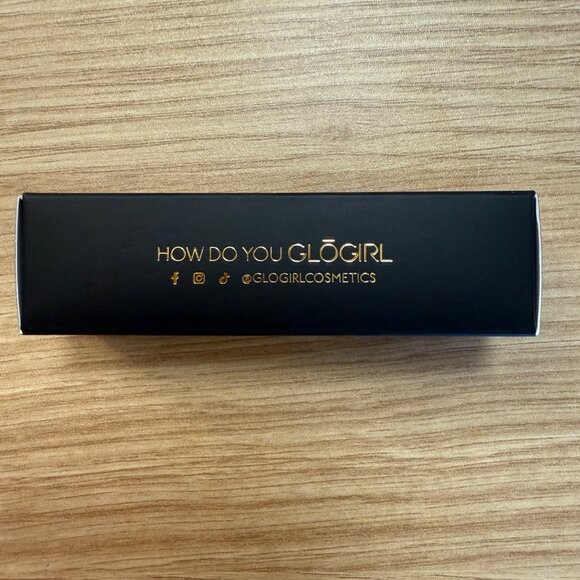 Glogirl Cosmetics Rose Infused Vegan Lip Oil Color Pink Shade Literally Full Siz - Picture 6 of 8